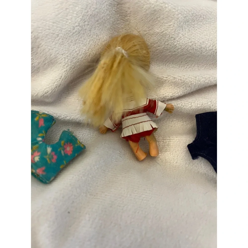 Vintage Mattel Liddle Kiddle Calamity Jane Doll Extra Clothes 2 Inch READ